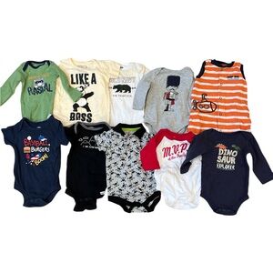 Bundle of 3-6M Bodysuits
